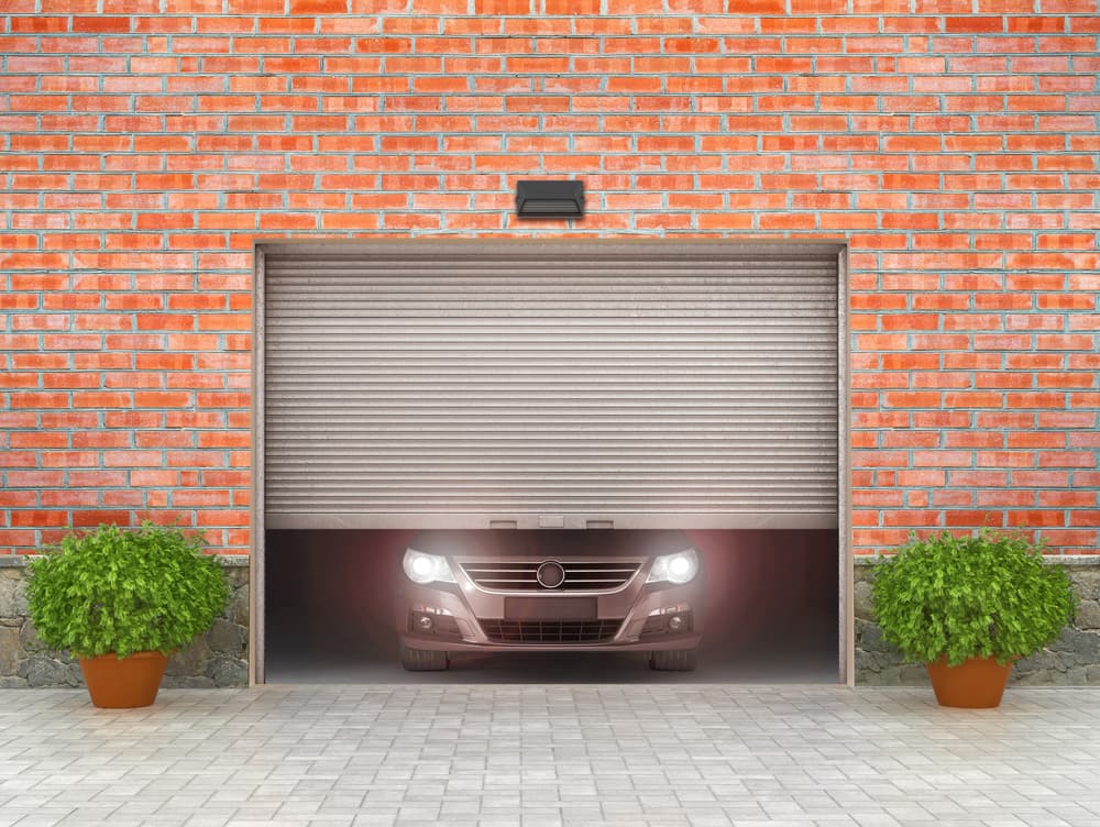 How do you burglar-proof a garage door