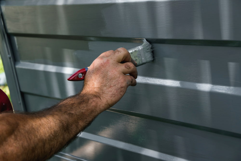 Is painting a garage door a good idea