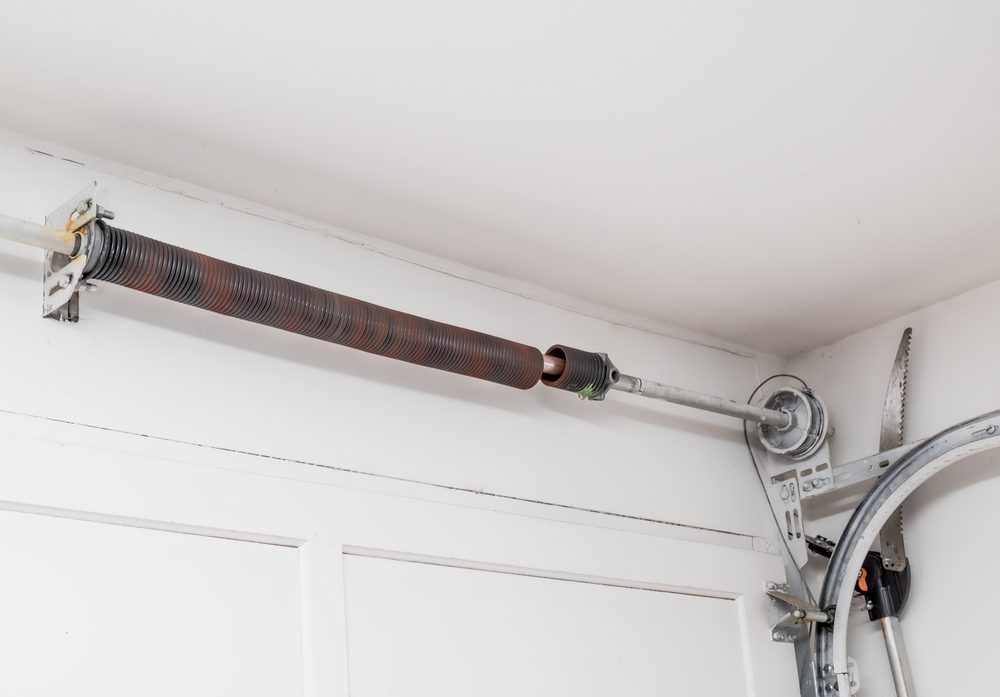 What happens if you put the wrong spring on a garage door?