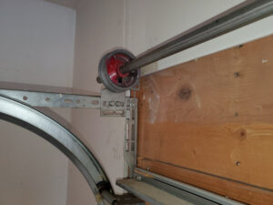 What is the function of garage door drums